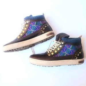 Inkkas Leather High Top Boho Camping Shoe Boot